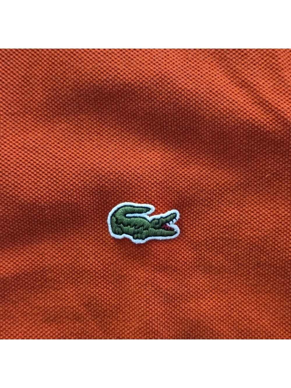 Lacoste Men's Slim Fit Classic Pique Polo Shirt Orange M - Picture 4 of 8